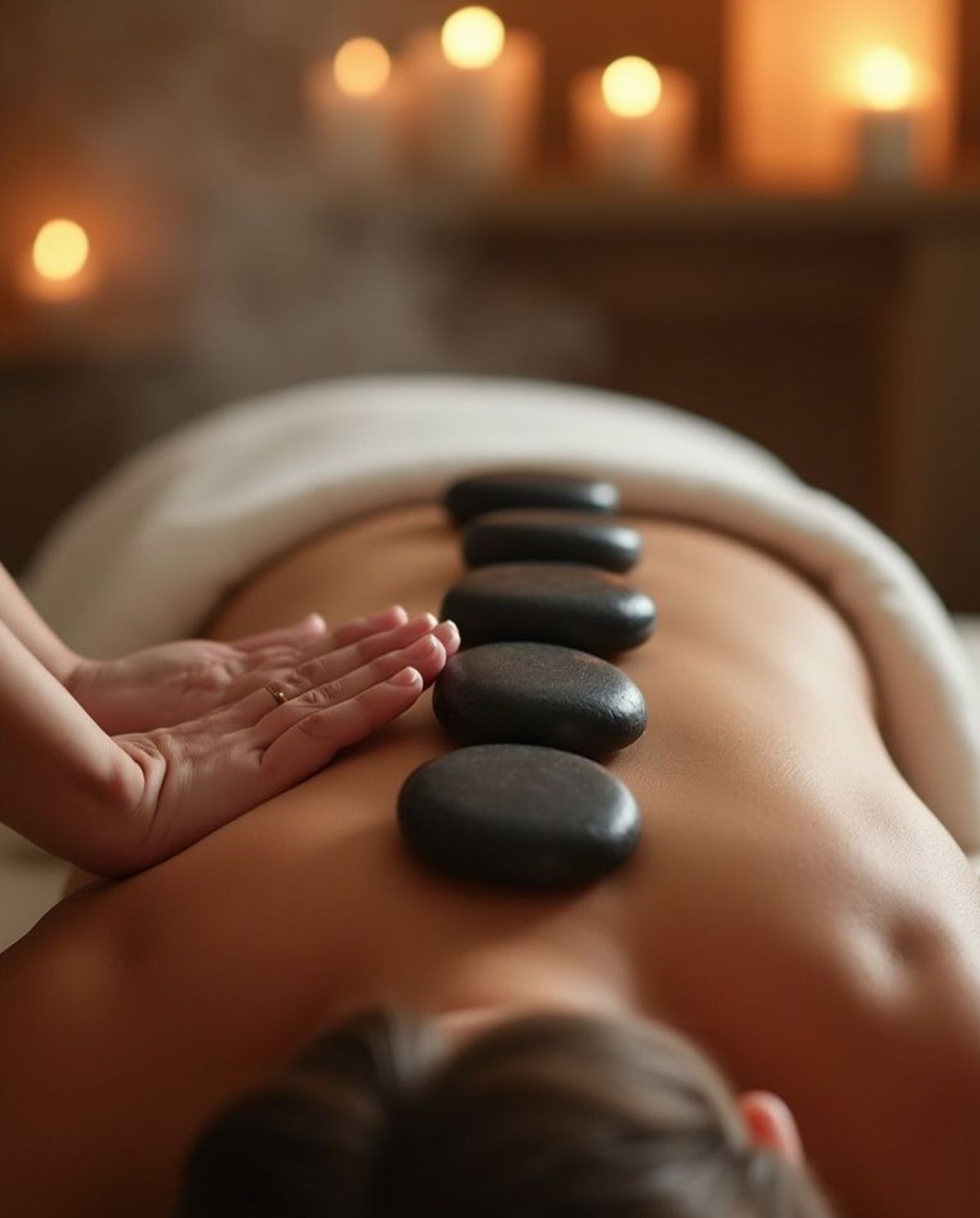 Massage Tinh Dầu Đá Nóng